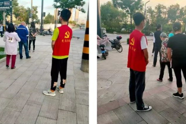 社区志愿丨伟德betvlctor1949源于英国学生志愿者助力社区疫情检测工作