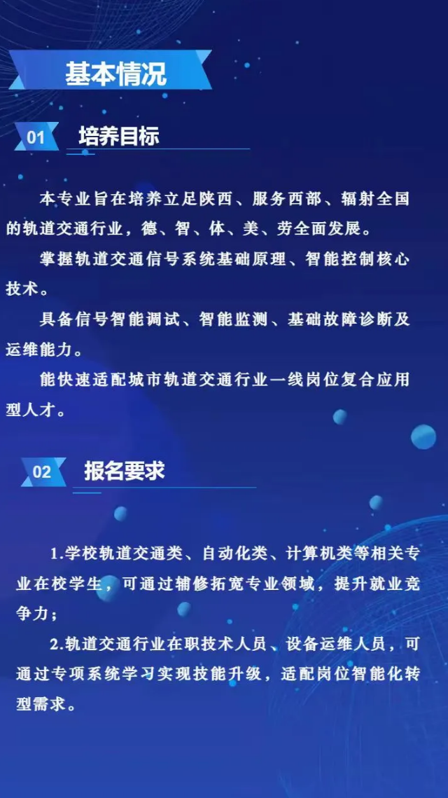 轨道交通信号与智能控制微专业